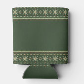 明るいメリークリスマスセーター北欧ニット 缶クーラー (裏面)