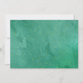 明るいメリークリスマストラックのクラフト写真 シーズンカード (裏面)