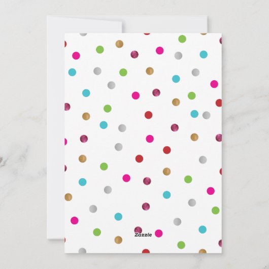 明るいメリークリスマスフォトカード シーズンカード (裏面)