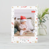 明るいメリークリスマスフォトクリスマスエレメントHo シーズンカード (スタンド正面)