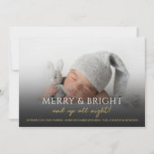 明るいメリークリスマス誕生発表 シーズンカード (正面)