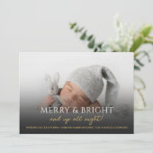 明るいメリークリスマス誕生発表 シーズンカード (スタンド正面)