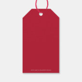 明るいメリークリスマス ギフトタグ (裏面)