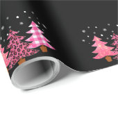 明るいメリークリスマス・パジャマ・レオパード一家 ラッピングペーパー (ロールコーナー)