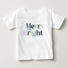 明るいメリークリスマス ベビーTシャツ