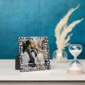 明るいメリースモダンクリスマのカップル写真 フォトプラーク (インサイチュ)