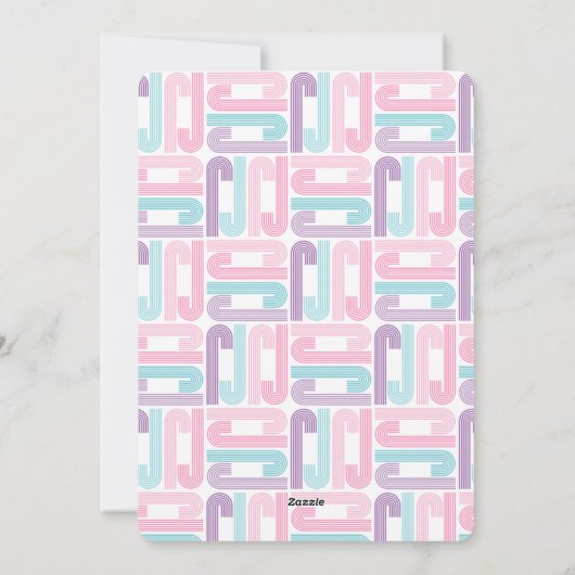 明るいメリーパステルナツクラッカークリスマスフォト シーズンカード (裏面)