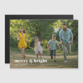 明るいメリーファミスタイリッシュリのフォトマグネットカード (正面/裏面)