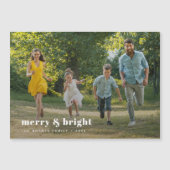 明るいメリーファミスタイリッシュリのフォトマグネットカード (正面)