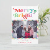 明るいメリーフェスティバルのクリカラフルスマス シーズンカード (スタンド正面)