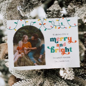 明るいメリーフォト数々のホリデーカード シーズンカード