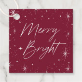 明るいメリーブルゴーニュのクリスマス フェイバータグ (正面)