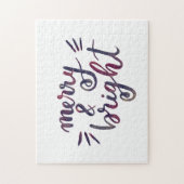 明るいメリーブルゴーニュ ジグソーパズル (縦)