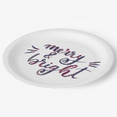 明るいメリーブルゴーニュ ペーパープレート (アングル)