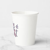 明るいメリーブルゴーニュ 紙コップ (左)