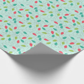 明るいメリーライトのラッピング紙 ラッピングペーパー (角)