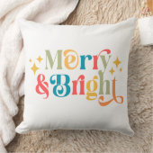 明るいメリーレトロのファカラフルミリ写真 クッション (ブランケット)