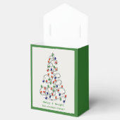 明るいメリーヴィンテージライトのグラフィック フェイバーボックス (オープン)