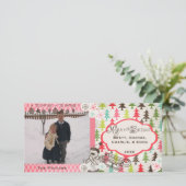 明るいメリー休日の写真カード シーズンカード (スタンド正面)