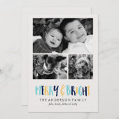 明るいメリー休日 シーズンカード (正面/裏面)