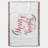 明るいメリー休日 スローブランケット (正面縦)