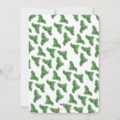 明るいメリー写真のクリスマスカード シーズンカード (裏面)