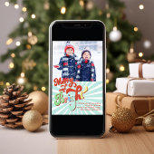 明るいメリー写真の数々のクリスマス シーズンカード