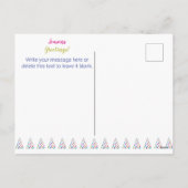 明るいメリー写真 シーズンポストカード (裏面)