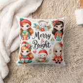 明るいメリー子供用枕 クッション (ブランケット)