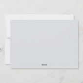 明るいメリー家族のシンプルクリスマス写真 シーズンカード (裏面)