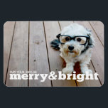 明るいメリー水平クリスマスの写真 マグネット<br><div class="desc">あなたの日が明メリーるく良い。フロントには横写真が1つ入っている。写真シンプルをハイライトスタイリッシュするデザインと休日の写真。あなたのもし写真や文字に問題があるクリックとカスタマイズこのまわりにそのボタンでは、物事を移動し、変更を行うことができる。</div>