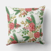 明るいメリー水色の家族の写真の休日 クッション (裏面)