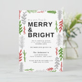 明るいメリー近所のクリスマスパーティー 招待状 (スタンド正面)