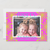 明るいメリー雪のモダン結晶の最大写真 シーズンカード (正面)