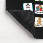 明るいメリー音声セラピストAAC SLP Christma マウスパッド (コーナー)