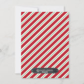 明るいメリー黒板のクリスマスフォトカード シーズンカード (裏面)