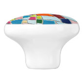 明るいモザイクタイル セラミックノブ (側面)