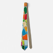 明るいモザイクタイル ネクタイ (正面)