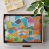 明るいモザイクタイル 薄葉紙 (ギフト)