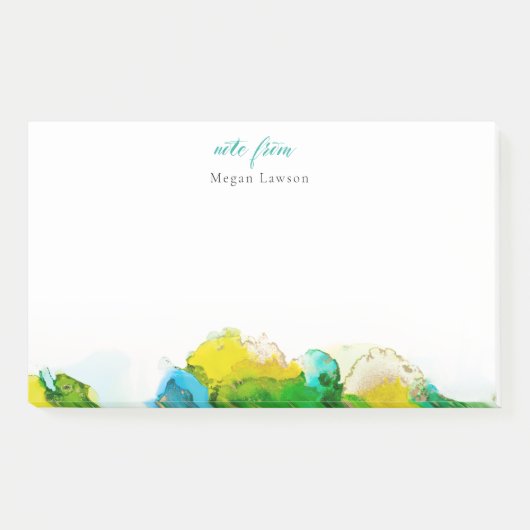 明るいモダンインクノ縁どックのデザイン ポストイット (正面)