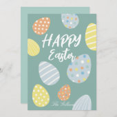 明るいモダンカラフル シーズンカード (正面/裏面)