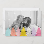 明るいモダンクリスマスツリーの写真 (正面)