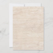 明るいモダンクリスマスツリーパーティの招待状 招待状 (裏面)