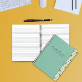 明るいモダンフローラ先生スパイラルノートブック ノートブック