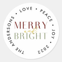 明るいモダンメリークリスマス一家