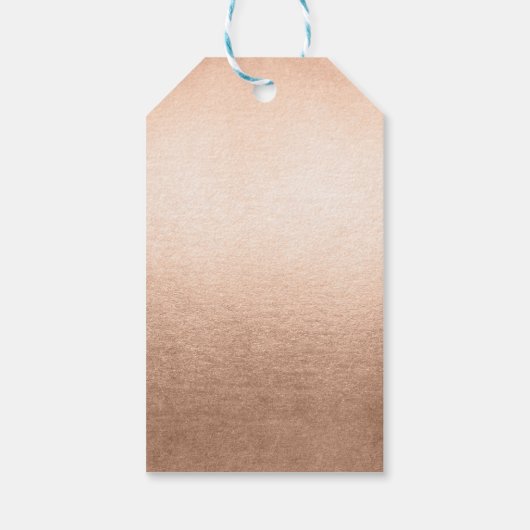 明るいモダンメリータイポグラフィ3はっきりしたフォトホワイト ギフトタグ (裏面)