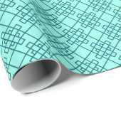 明るいモダン職人のきらめく誕生日パーティー ラッピングペーパー (ロールコーナー)