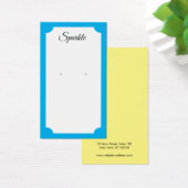 明るいモダン色はっきりしたイヤリングディスプレイカード (デスク)