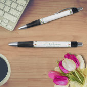 明るいモダン離れ先生とベリーのペン ボールペン