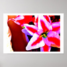 明るいユリ ポスター